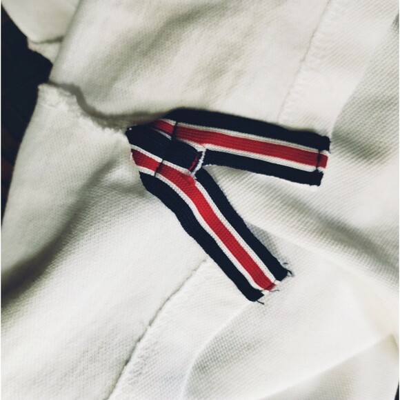 U.S. Polo Assn Polo Men's XL Slim Fit Short Sleeve Large Embroidered Pony White - Picture 6 of 9